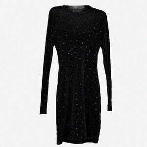 Francesca’s aster star print mini dress